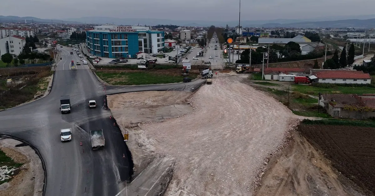 Bursa Yenişehir’in giriş çıkışlarında büyük revizyon