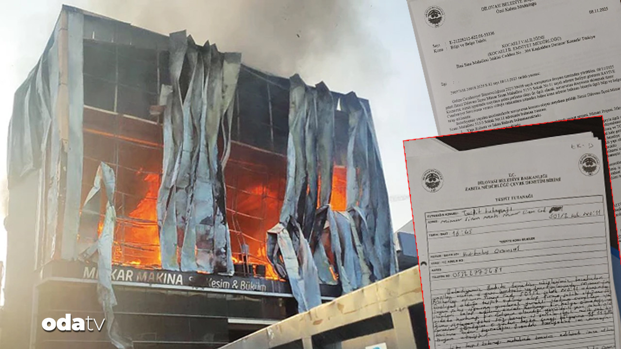 Dilovası faciasında yedi can gitti… Belediyeden gönderilen tartışmalı rapor… Olay günü mü denetim yapıldı