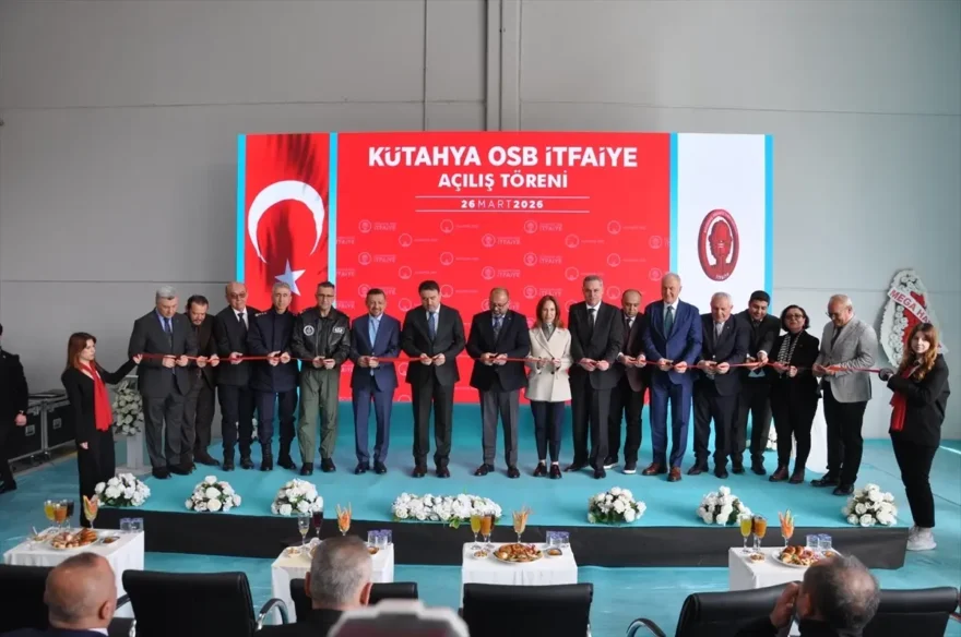 Kütahya OSB’de Yeni İtfaiye Hizmet Binası Açıldı