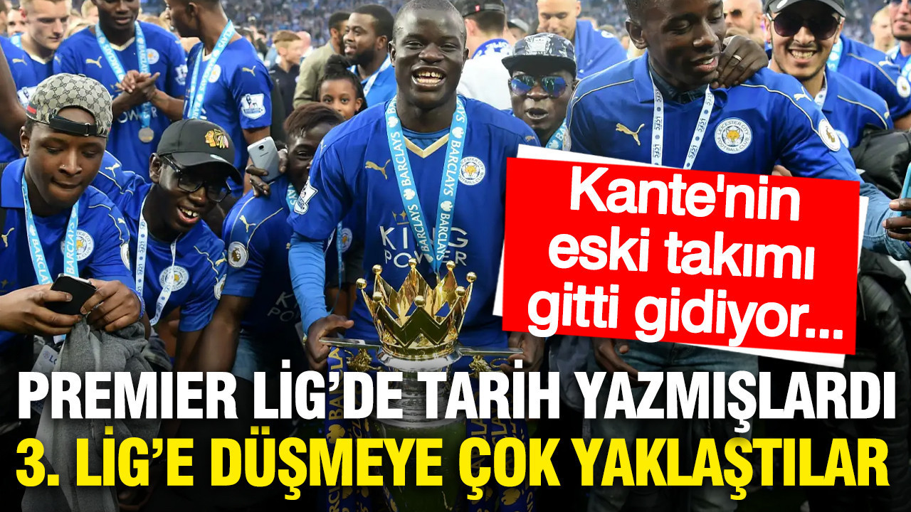 Leicester City, 10 Yılın Ardından 3. Lig Tehlikesiyle Yüz Yüze