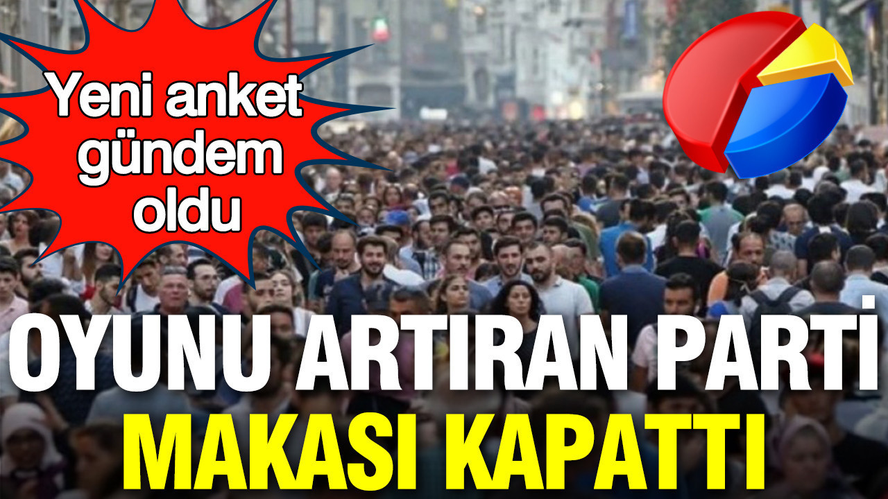 CHP ve AKP Arasındaki Fark Azalıyor: Yeni Anket Sonuçları