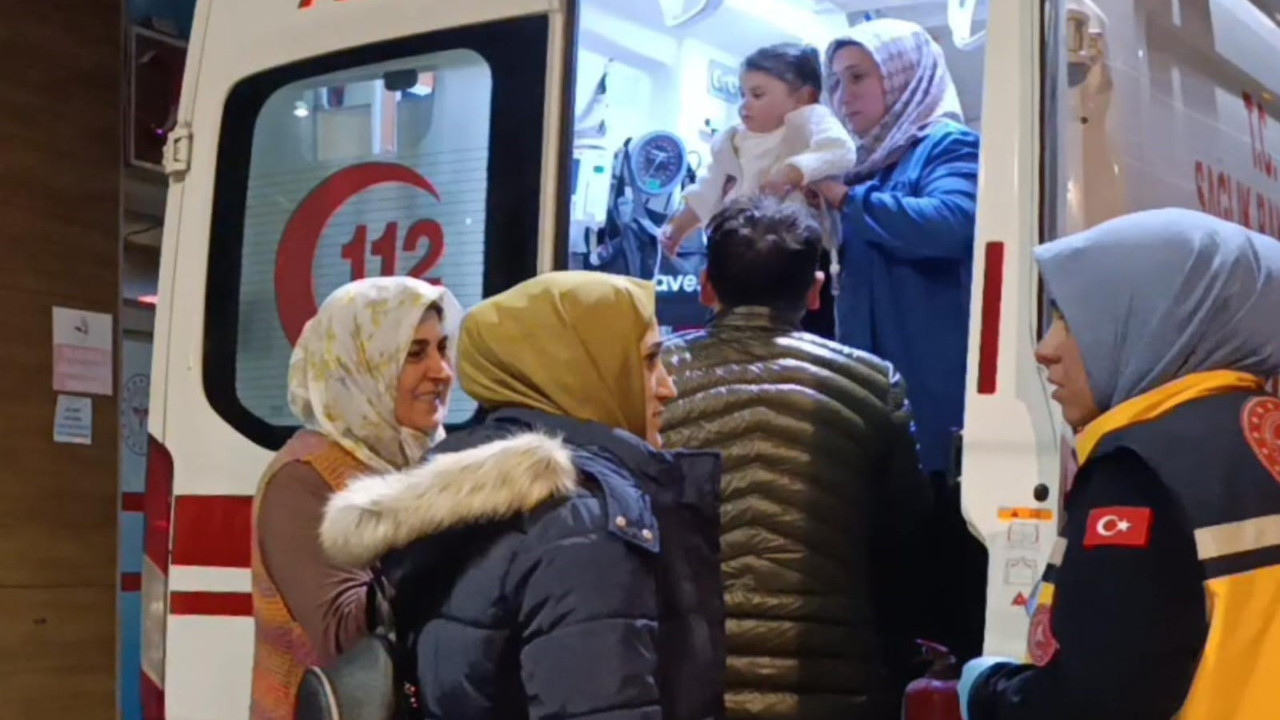 Merdivenden Düşen Bebek Hastaneye Kaldırıldı
