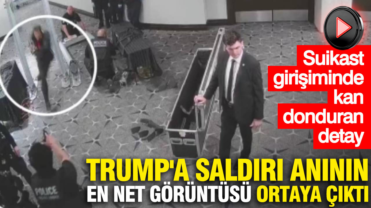 Trump’a yönelik suikast girişiminin şok edici görüntüleri gün yüzüne çıktı