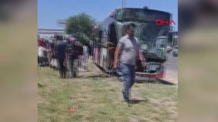 Son dakika… Ankara’da belediye otobüsü kaza yaptı! Yaralılar var