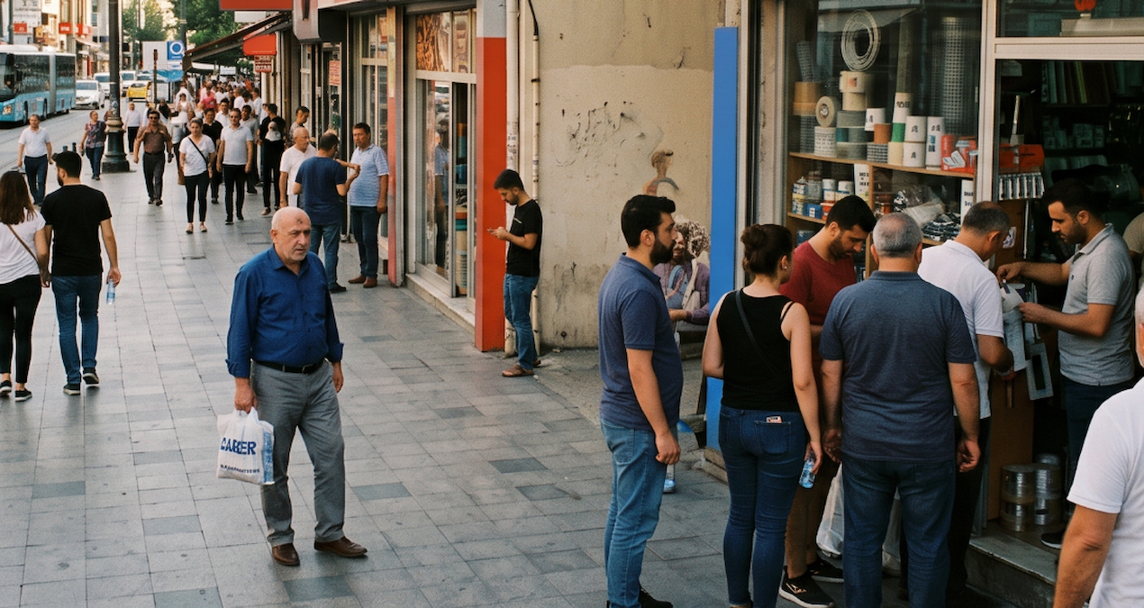 Istanbulda aksam saatlerinde evlere girmeye basladilar herkes careyi tek bir urunde buldu z8P9CDqE